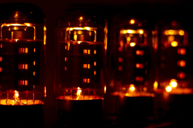 Table lights dark red plasma free wallpaper for desktop - medium preview image