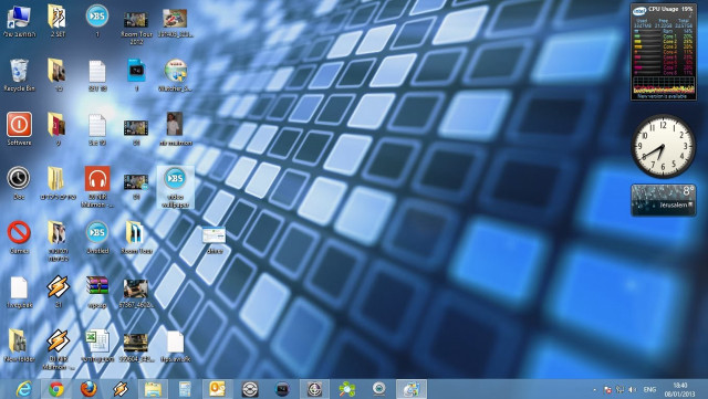 Desktop computer clock icons screen free wallpaper for desktop - medium preview image