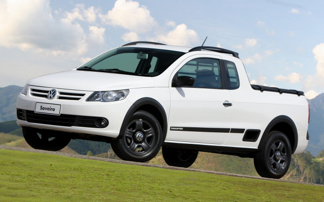 White car parked road mountains free wallpaper for desktop - medium preview image