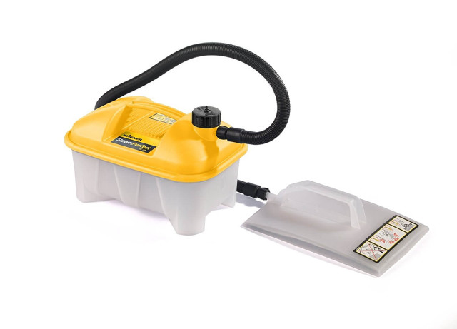 Yellow white bucket hose airbrush free wallpaper for desktop - medium preview image