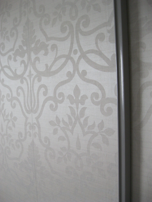 White wall pattern window curtain free wallpaper for mobile - medium preview image