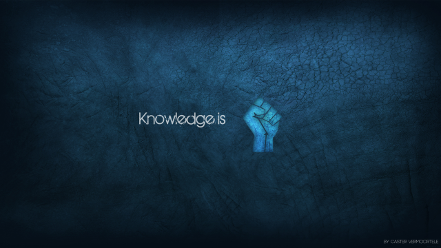 Hand knife knowledge white ink free wallpaper for desktop - medium preview image
