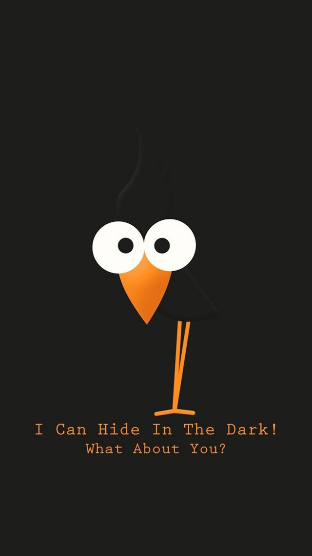 Black background bird caption says free wallpaper for mobile - medium preview image