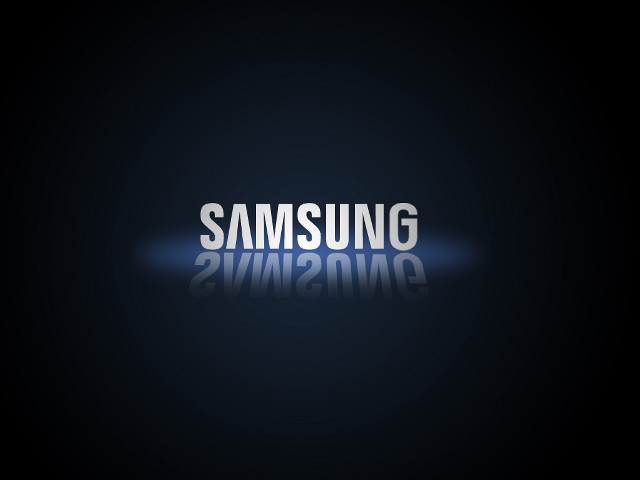 Dark background samsung reflection middle free wallpaper for desktop - medium preview image