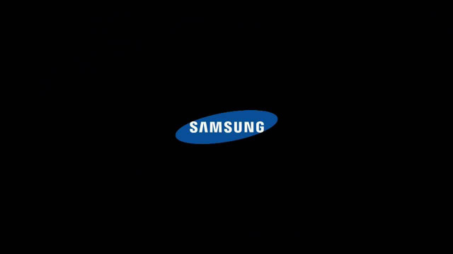 Samsung logo dark blue circle free wallpaper for desktop - medium preview image