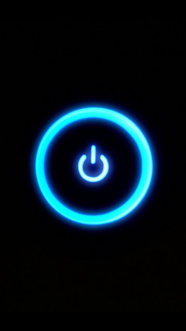 Blue light black background black free wallpaper for mobile - medium preview image
