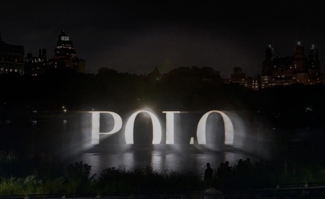 Polo city night fountain lights free wallpaper for desktop - medium preview image
