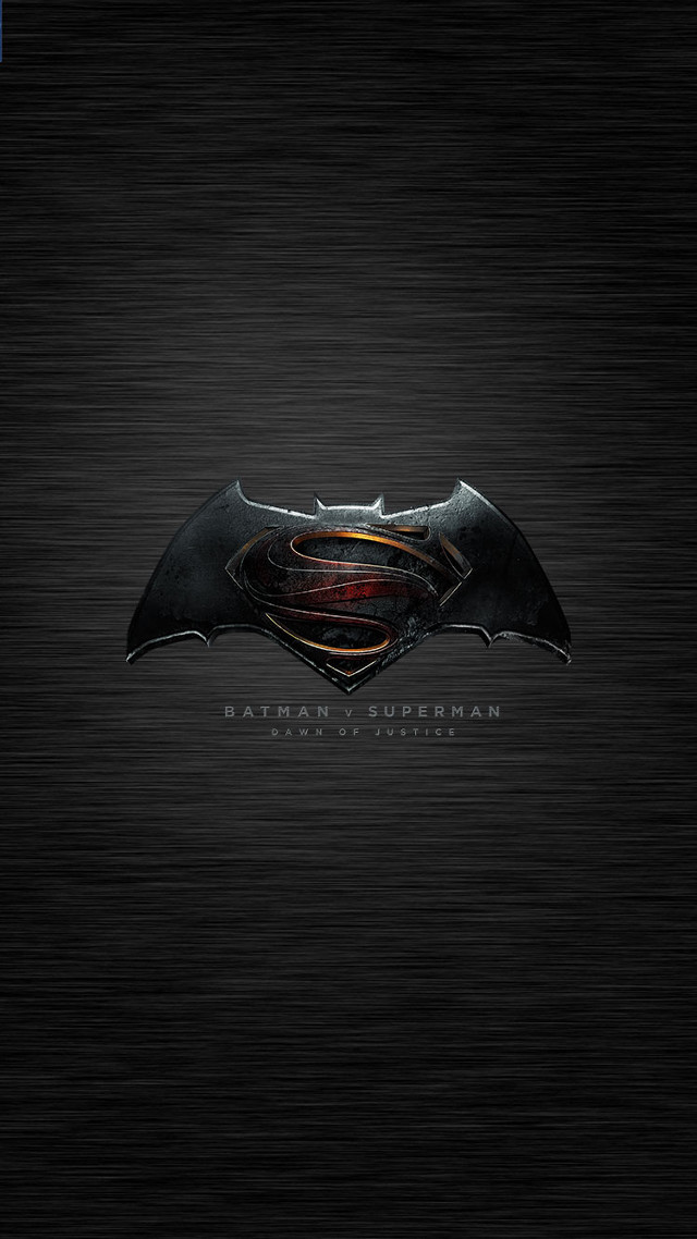 Batman logo black background red free wallpaper for mobile - medium preview image