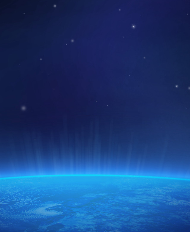 Earth space view bright lights free wallpaper for mobile - medium preview image
