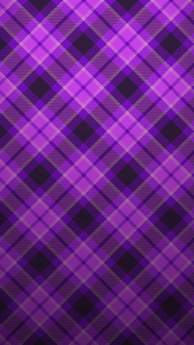 Purple black plaid diagonal pattern free wallpaper for mobile - medium preview image