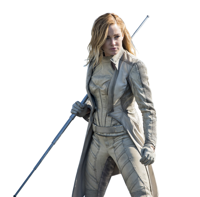 Woman white suit swords holding free wallpaper for tablet - medium preview image