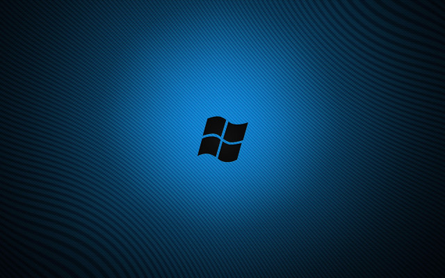 Blue background black blue logo #2 free wallpaper for desktop - medium preview image