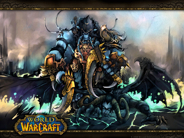 Giant monster sword demon back free wallpaper for desktop - medium preview image