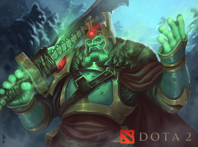 Dota2 hero greenface redeye armor free wallpaper for desktop - medium preview image