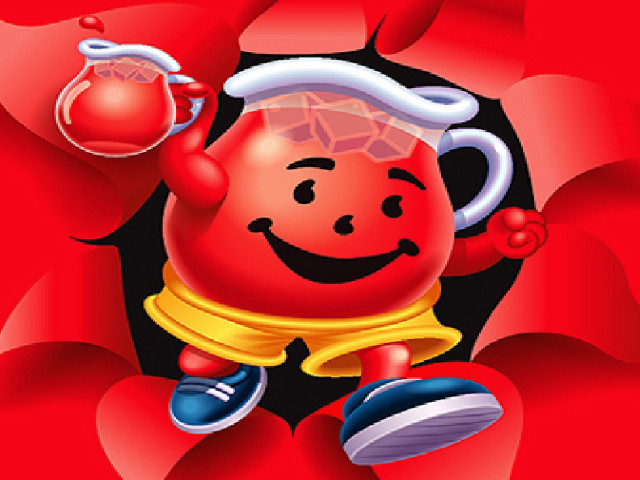 Cartoon character holding heart ring free wallpaper for desktop - medium preview image