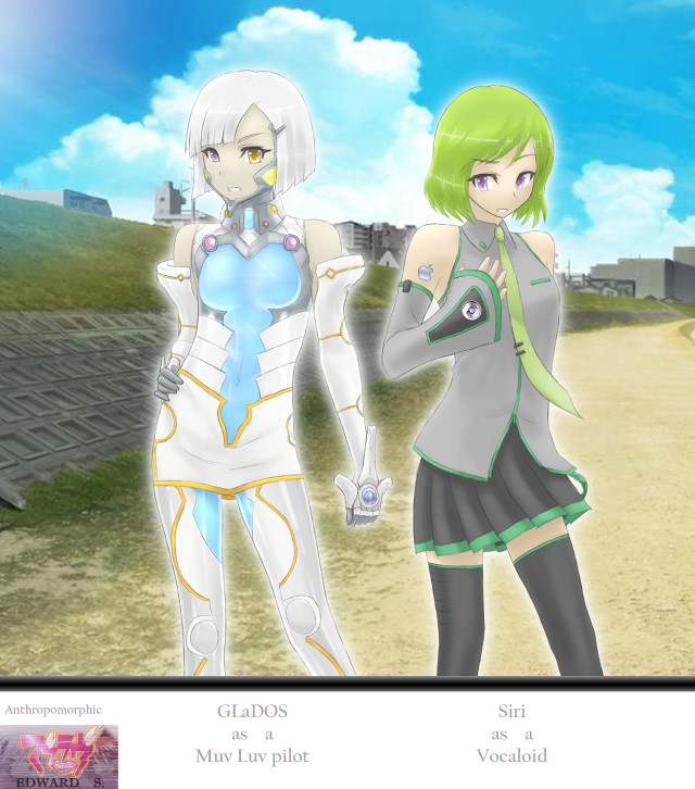 Anime characters field sky background free wallpaper for tablet - medium preview image