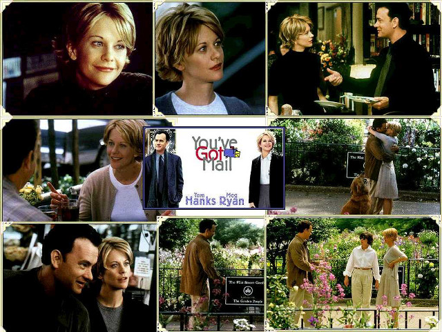 Collage people woman garden flowers free wallpaper for desktop - medium preview image