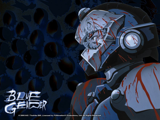 Man headphones bloody face blood free wallpaper for desktop - medium preview image