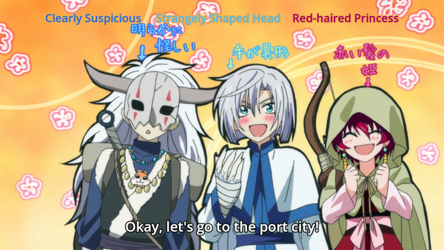 Anime characters group caption image #4 free wallpaper for desktop - medium preview image