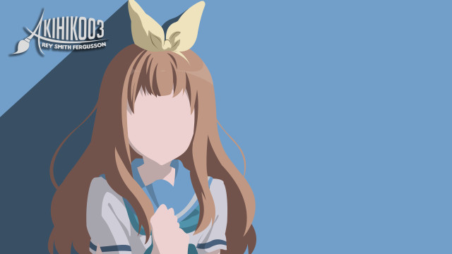 Girl crown blue shirt brown free wallpaper for desktop - medium preview image