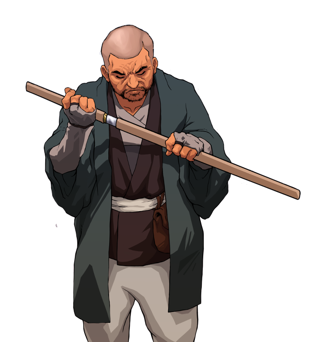 Man holding stick suit tie free wallpaper for tablet - medium preview image