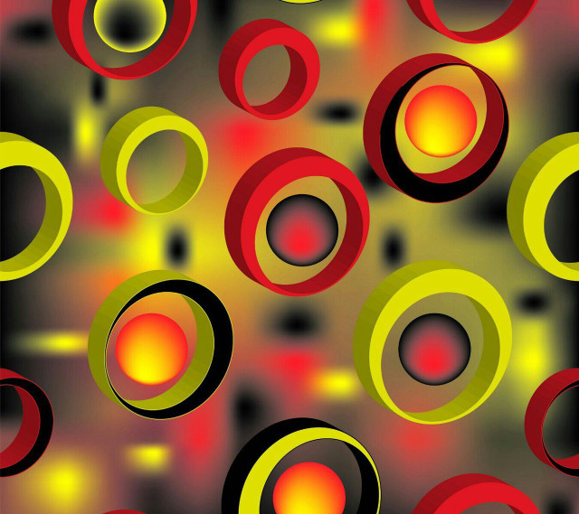 Colorful abstract background circles dots #4 free wallpaper for tablet - medium preview image