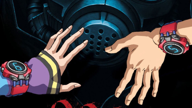 Two hands reaching watch poster free wallpaper for desktop - medium preview image