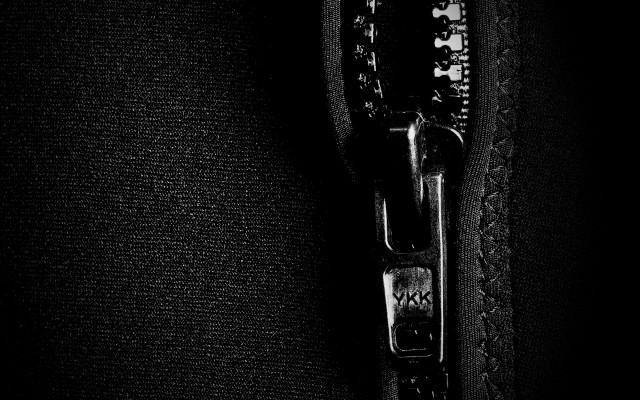 Zipper open black white backgrounds free wallpaper for desktop - medium preview image