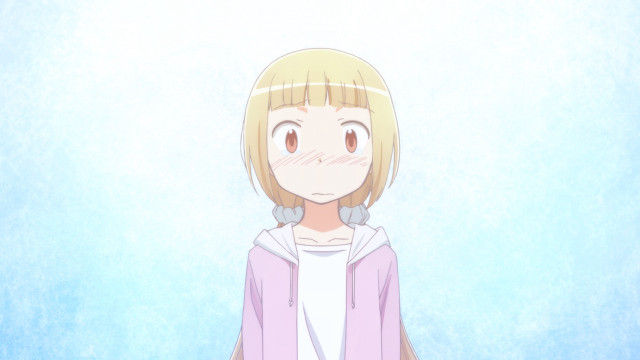 Blonde woman pink jacket blue free wallpaper for desktop - medium preview image