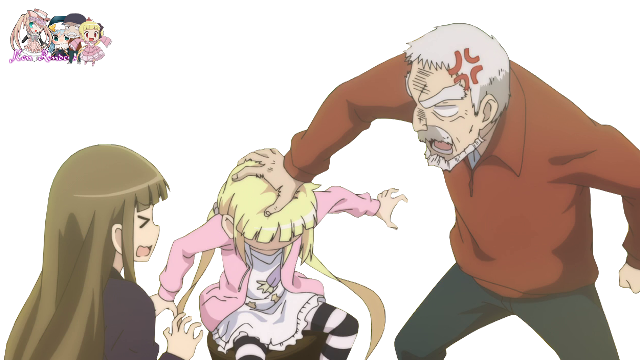 Man heldback woman pinkdress rayonism free wallpaper for desktop - medium preview image