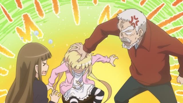 Man woman fireworks cartoon anger free wallpaper for desktop - medium preview image