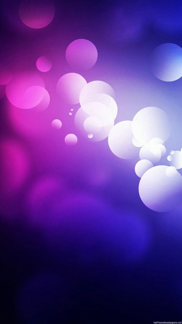 Blurry background bubbles blue pink free wallpaper for mobile - medium preview image