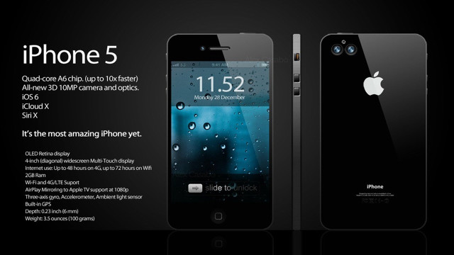 Iphone5 back side view image free wallpaper for desktop - medium preview image