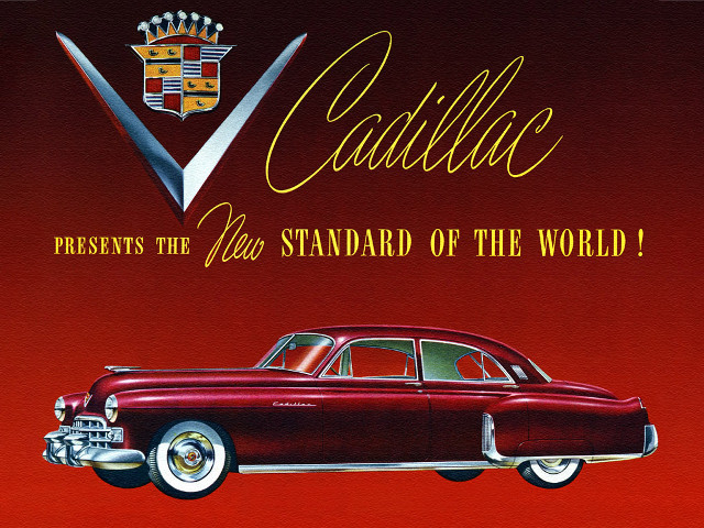 Red car crown background cadillac free wallpaper for desktop - medium preview image