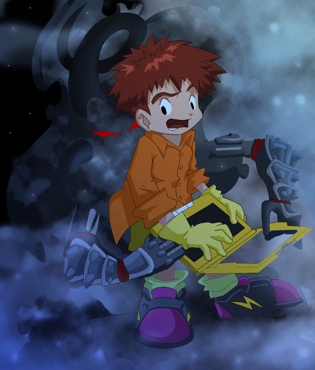 Cartoon character cloud gun helmet free wallpaper for tablet - medium preview image