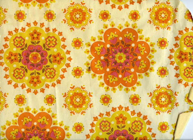 Yellow orange flower cloth white free wallpaper for desktop - medium preview image