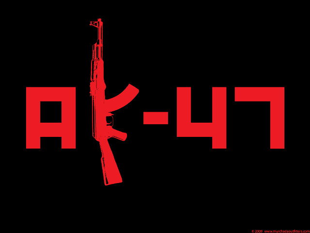 Red black gun t4 a free wallpaper for desktop - medium preview image