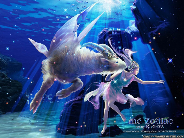 Cat fairy water light fish free wallpaper for desktop - medium preview image