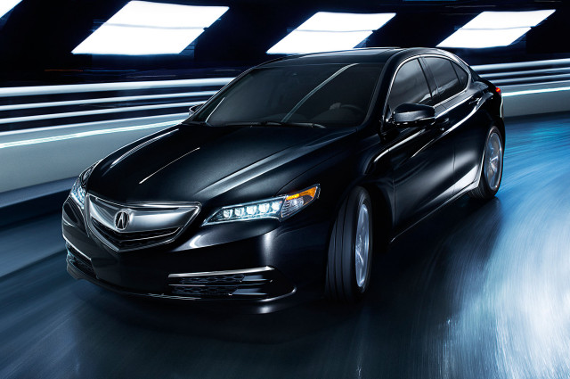 Black car tunnel bright lights free wallpaper for desktop - medium preview image