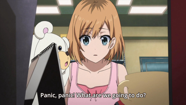 Girl blonde hair pink shirt free wallpaper for desktop - medium preview image