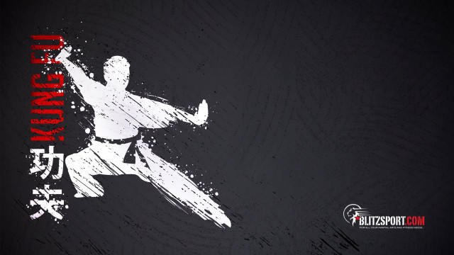 Man kick black background red free wallpaper for desktop - medium preview image