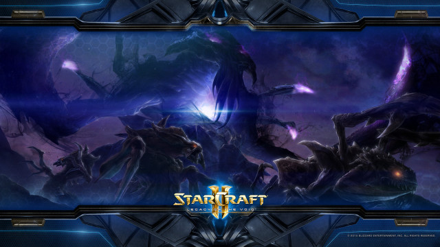 Starcraft giant creature demon blue free wallpaper for desktop - medium preview image