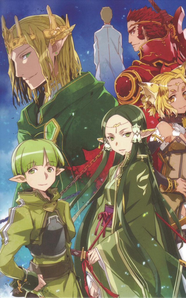 Anime characters sky stars clouds free wallpaper for mobile - medium preview image