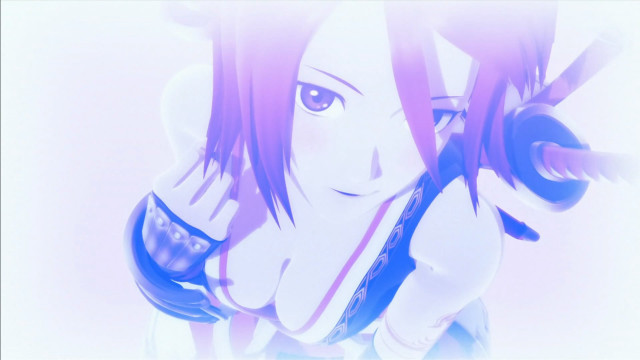 Anime girl red hair sword #10 free wallpaper for desktop - medium preview image