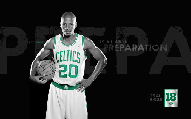 Man holding basketball boston preparation free wallpaper for desktop - medium preview image