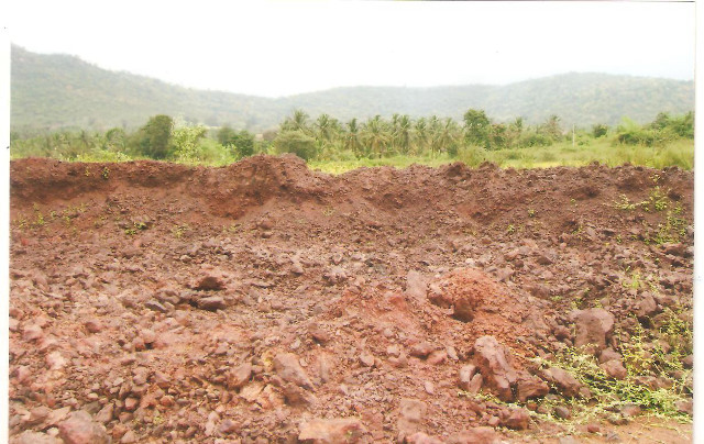Dirt field mountain trees sky free wallpaper for desktop - medium preview image
