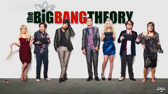Big bang theory sign laptop free wallpaper for desktop - medium preview image