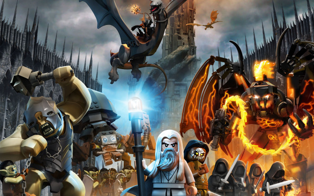 Lego dragon demon group toys free wallpaper for desktop - medium preview image