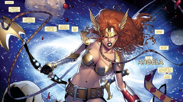 Comic character sword armor comic free wallpaper for desktop - medium preview image