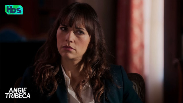 Woman sitting chair serious look free wallpaper for desktop - medium preview image